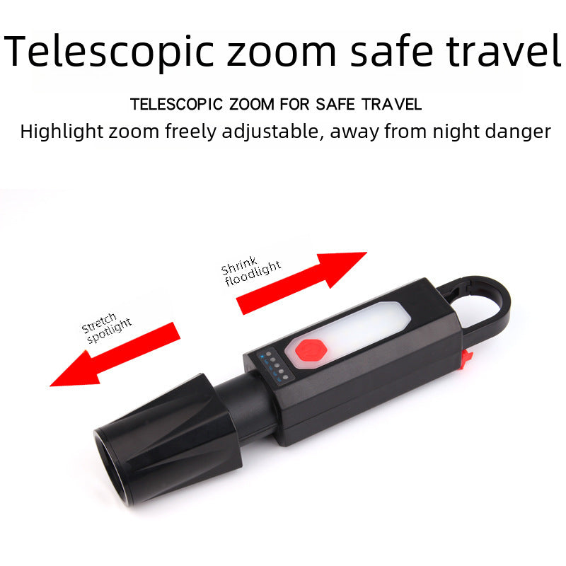 Outdoor Solar Camping Lights Telescopic zoom hanging multi-functional waterproof adventure emergency lighting camping lanterns