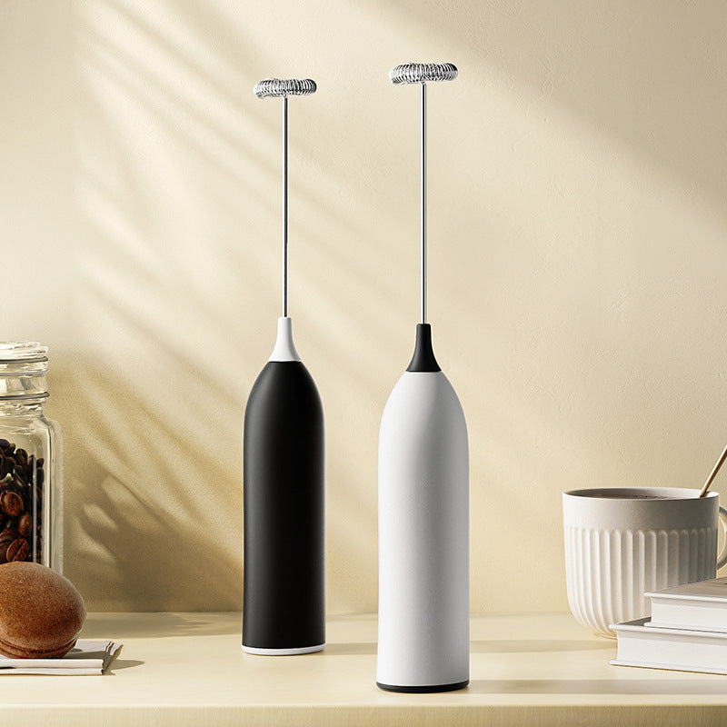 Rechargeable Mini Handheld Coffee Milk Frother Home Baking Cream Frother Milk Foamer Whisk Electric Stir Wand