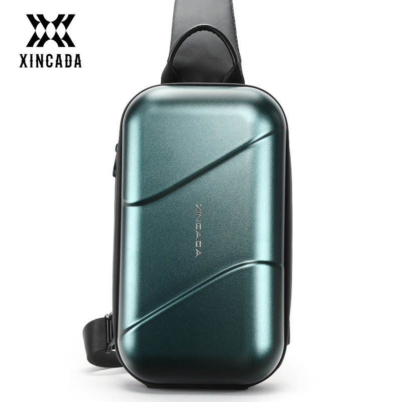 Bags large capacity premium men's shoulder bags business commuter bags multi-functional crossbody bags niche bags wholesale