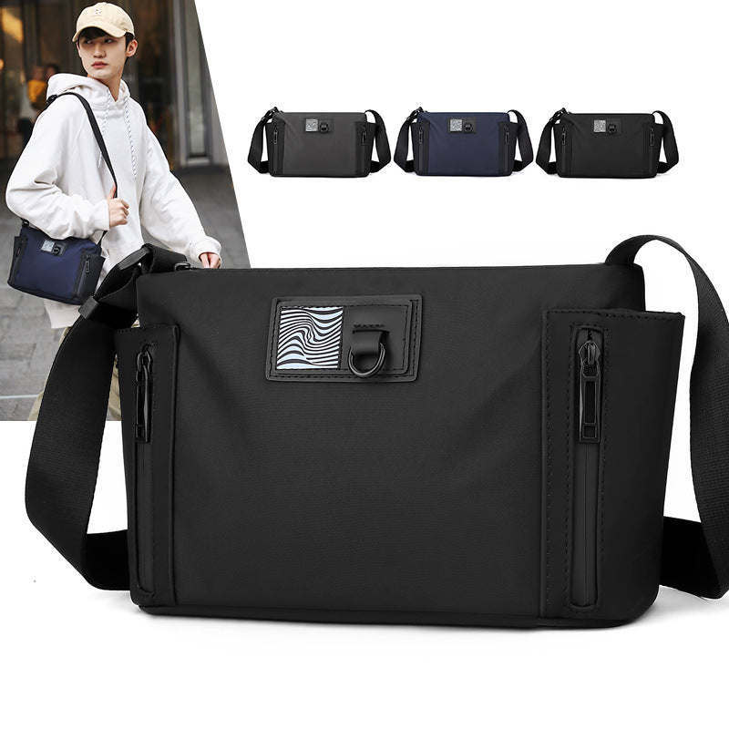 Super cool and functional men's shoulder bag crossbody bag cross-border new men's backpack travel outdoor waterproof shoulder bag