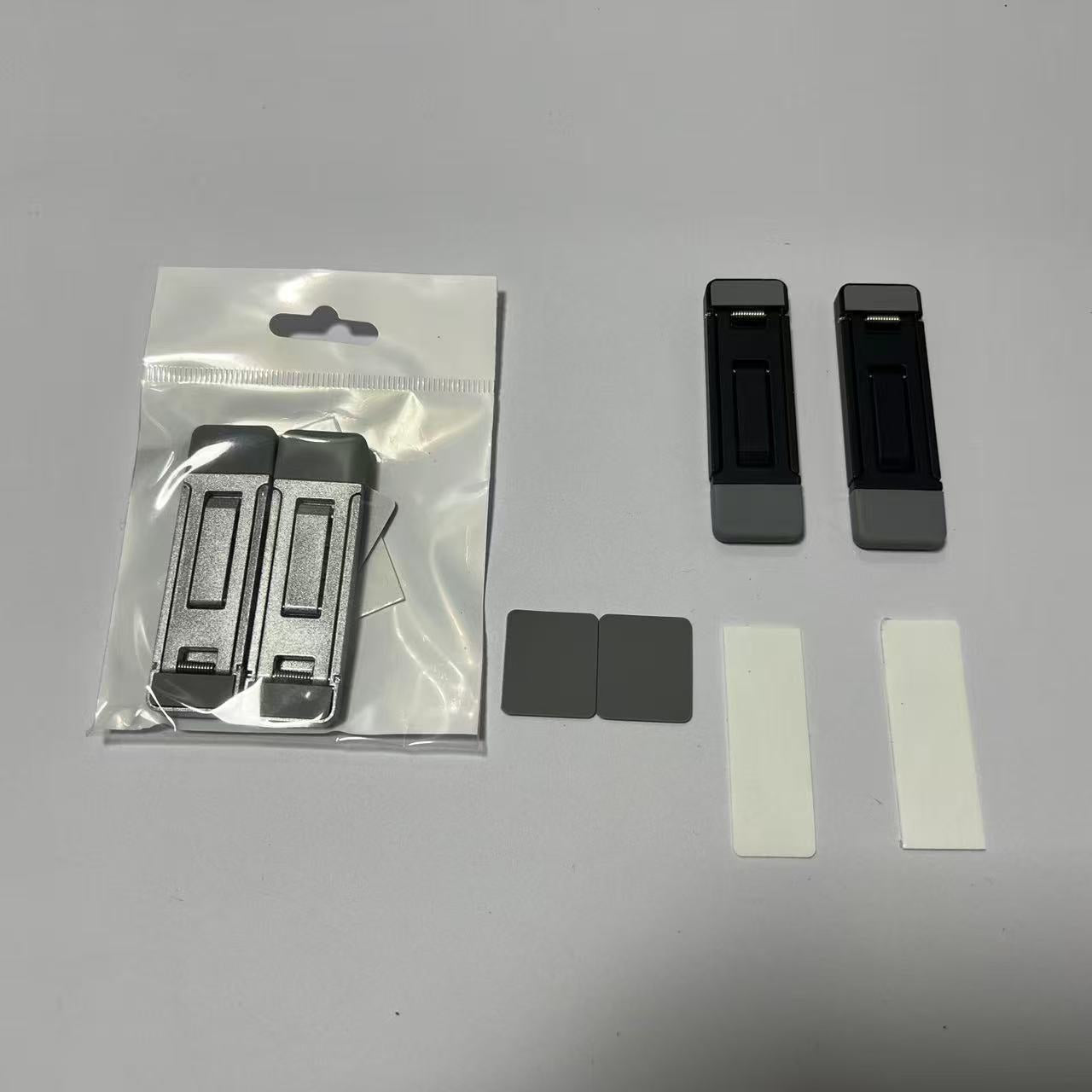 Cross-border zinc alloy notebook stand creative three-speed adjustable invisible portable heightened heat dissipation tablet holder