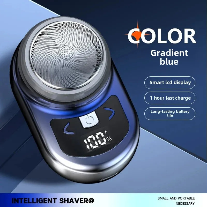 New Electric Shaver Men's Shaver Washable Mini Beard Sharpener Small Portable Rechargeable One Piece Delivery