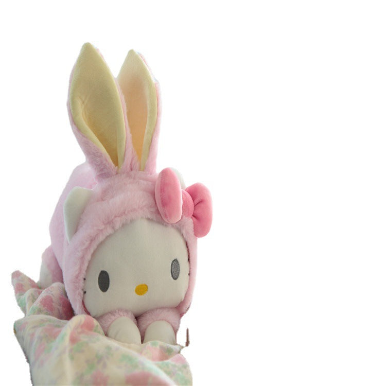 Internet celebrity big-eared dog Melody doll plush toy wholesale party doll car tissue set home ornaments