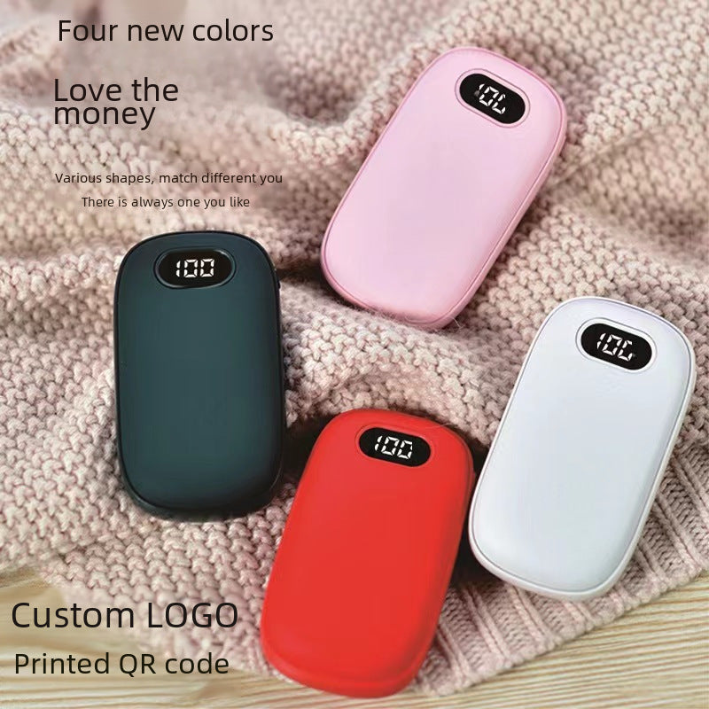 Hand Warmer Charging 2-in-1 Portable Rechargeable USB Baby Warmer New Company Annual Meeting Gift Items Can Be Printed