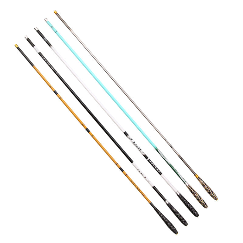 Carbon fishing rod 37 fishing rod crucian carp carp light and hard special price long section rod wholesale fishing rod hand rod full set of fishing gear