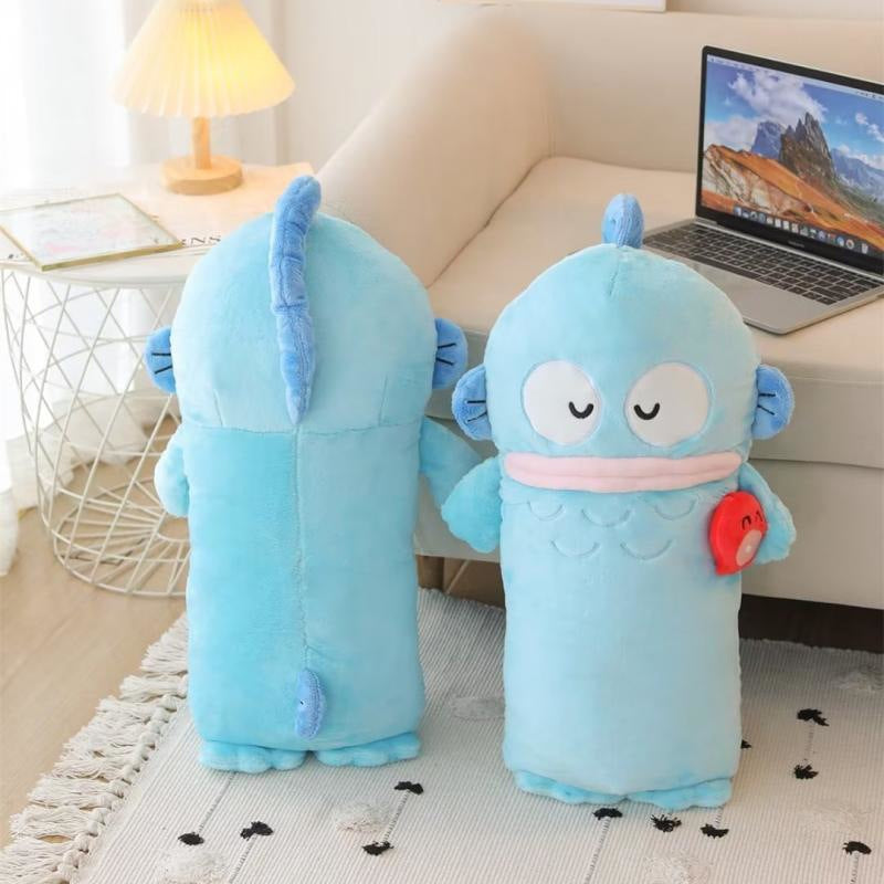 Creative Funny Mermaid Henton Long Throw Pillow Home Sofa Little Monster Pillow Children Sleep Leg Clip Rag Doll