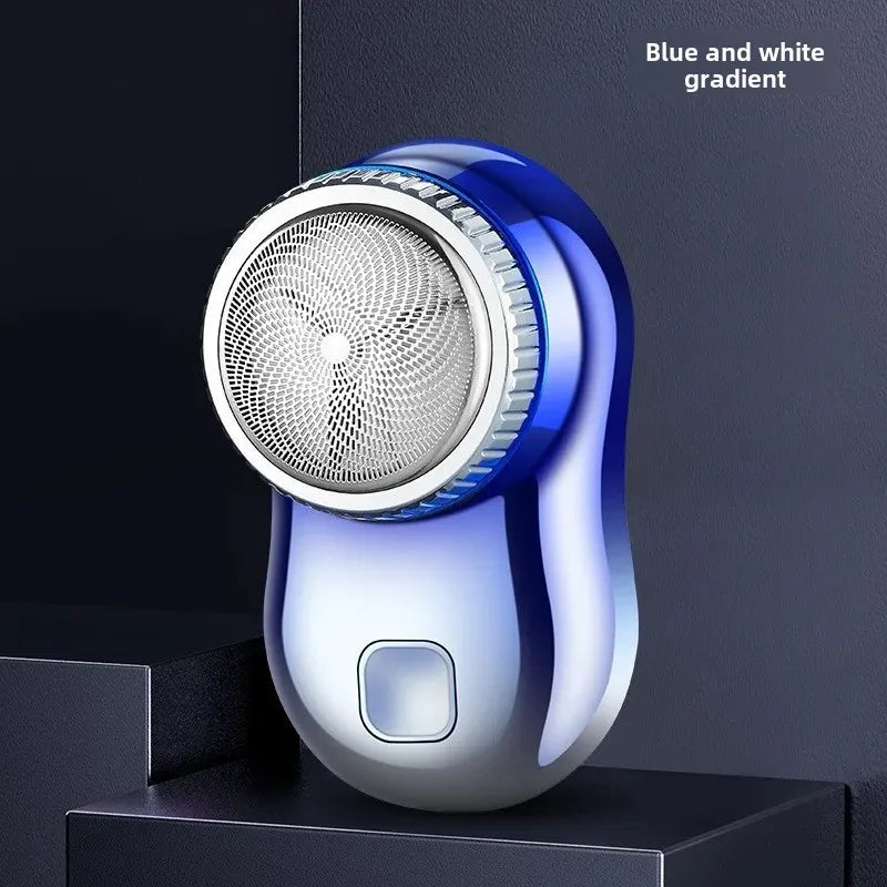 New Electric Shaver Men's Shaver Washable Mini Beard Sharpener Small Portable Rechargeable One Piece Delivery
