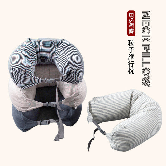 MUJI U pillow, good product, U-shaped pillow, neck pillow, car neck pillow, U-shaped neck travel pillow, airplane pillow, and hair on behalf of the body
