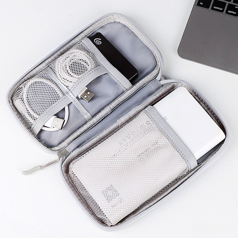 Multi-functional mobile phone digital accessories storage bag, mobile phone bag, U disk power bank, mobile hard disk, data cable storage bag