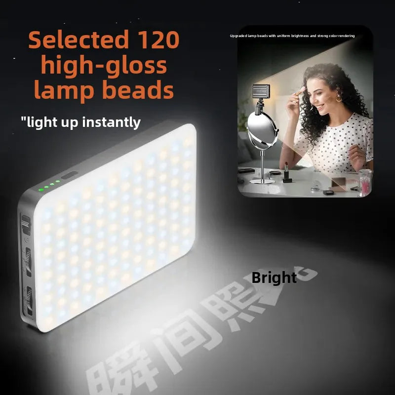 TOKQI mobile phone fill light D10 mini portable pocket light live beauty light photo artifact led fill light