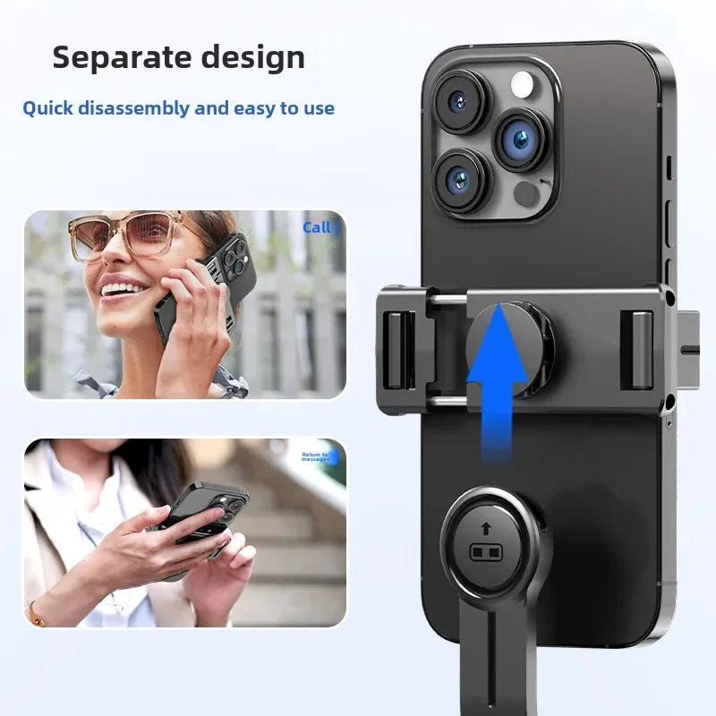 Mobile phone selfie stick F01 mini travel portable live broadcast floor tripod bluetooth remote control photo stand