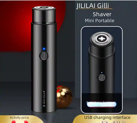 shaver electric men's mini travel portable 2024 new style to give boyfriend full body wash small razor