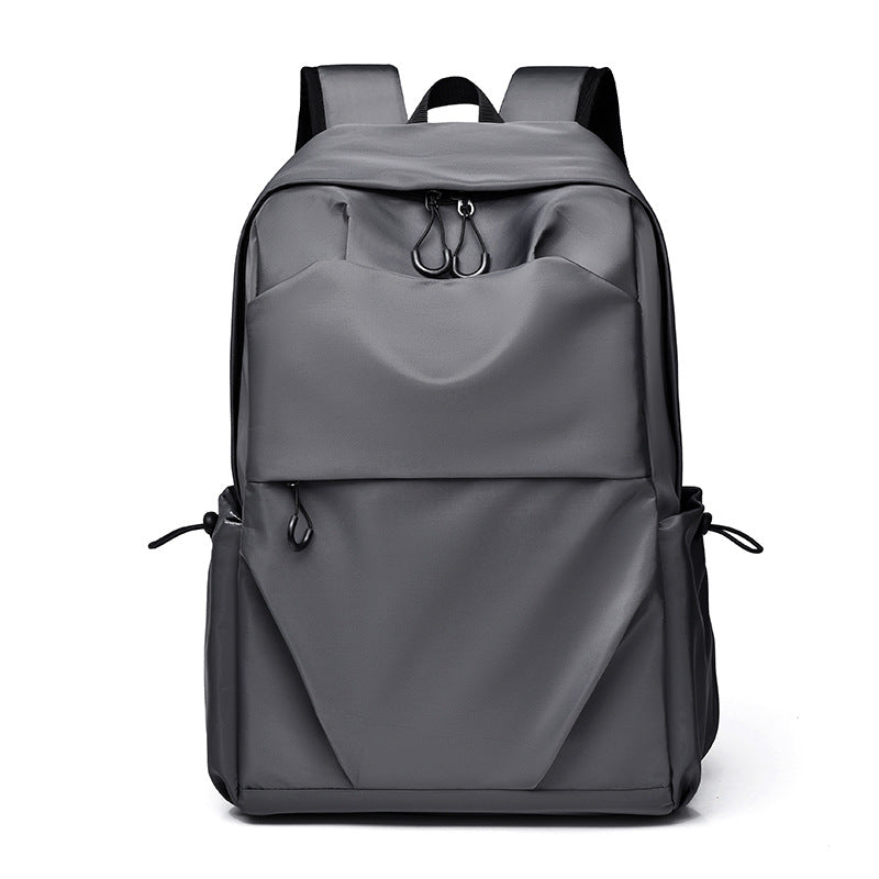 New fashion casual computer bag large capacity men's business backpack can be printed LOGO lightweight student backpack