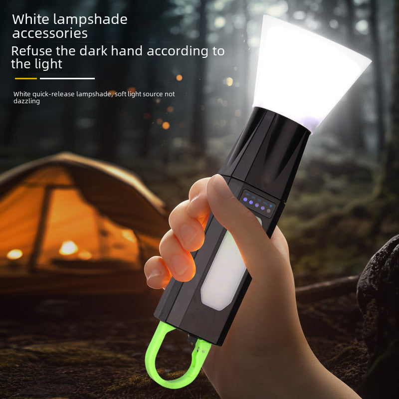 Outdoor Solar Camping Lights Telescopic zoom hanging multi-functional waterproof adventure emergency lighting camping lanterns