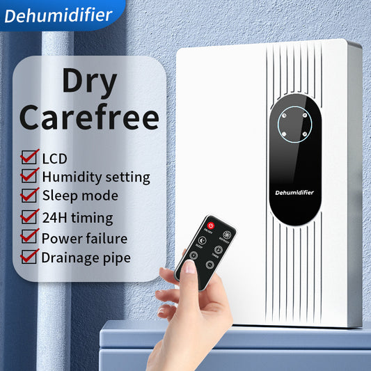 Dehumidifier home dehumidifier silent bedroom basement dehumidifier small moisture absorption dryer dehumidifier