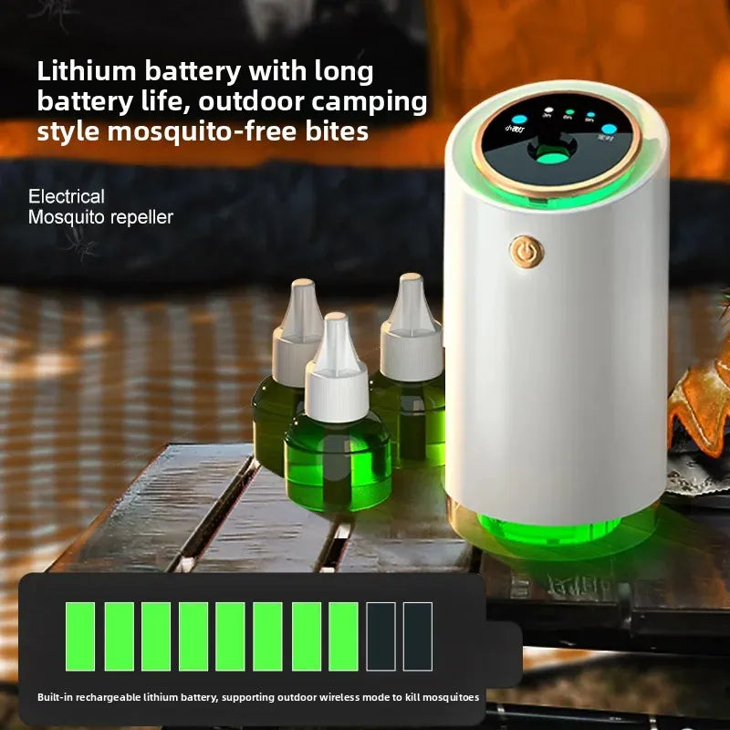 New Mosquito Repellent Lamp Mosquito Repellent Light Night Light 2-in-1 Portable Outdoor Camping Home USB Rechargeable Mosquito Recoiling Liquid