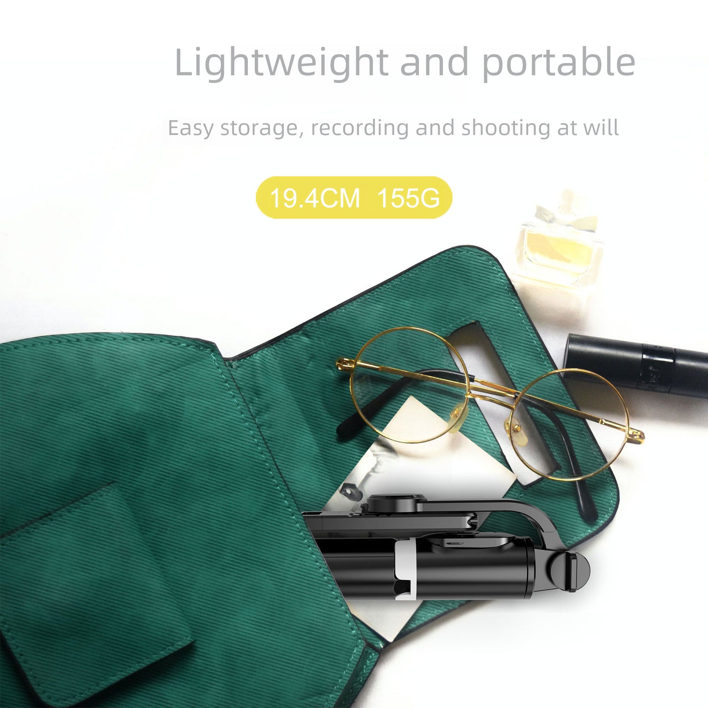 The popular Q02 Bluetooth selfie stick, portable all-in-one tripod, 1 meter horizontal and vertical shooting, multi-functional live broadcast stand, universal