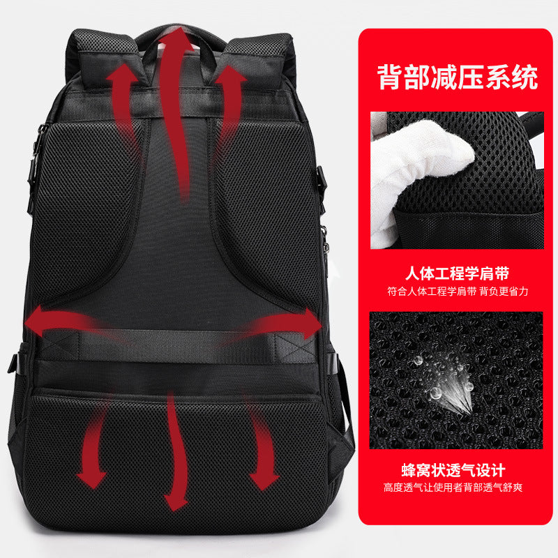 Travel bag men's outdoor mountaineering waterproof super large capacity school bag for business trips, travel, commuting, backpacks, computer backpacks, women