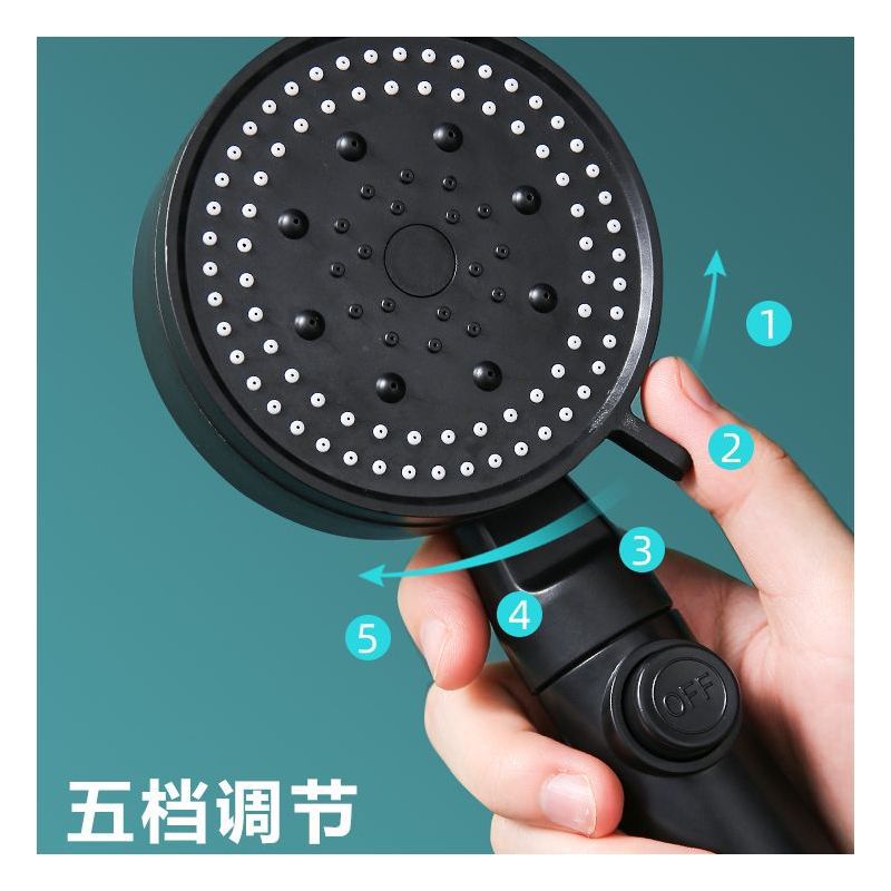 Supercharged shower shower head bathroom Yuba household water heater bath bath super shower rain shower head set