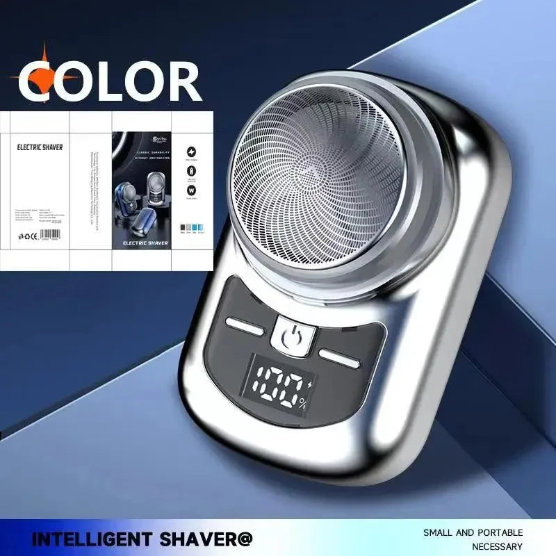 New Electric Shaver Men's Shaver Washable Mini Beard Sharpener Small Portable Rechargeable One Piece Delivery