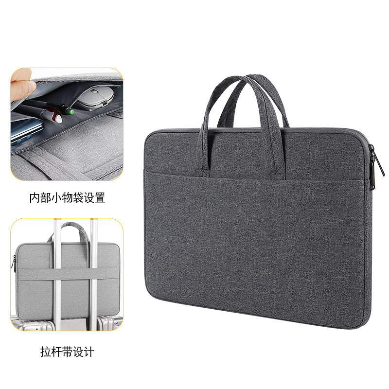 Wholesale Shoulder Laptop Bag Waterproof Briefcase 131415.6 inch Men & Women Can Print Logo