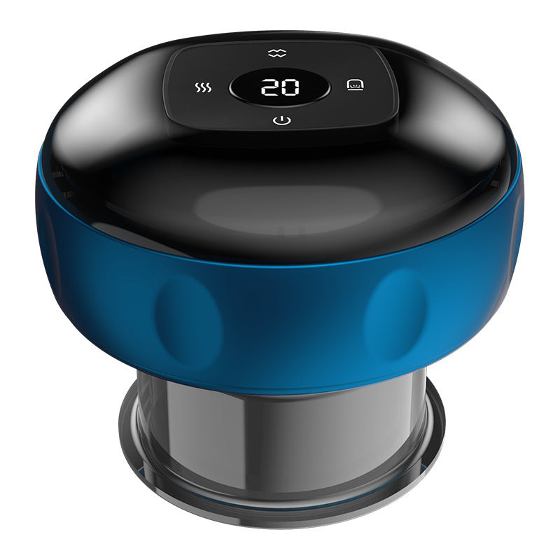 Cross-border electric scraping instrument, wireless cupping device, charging, large suction, hot compress, trader, acupuncture point, portable vacuum suction