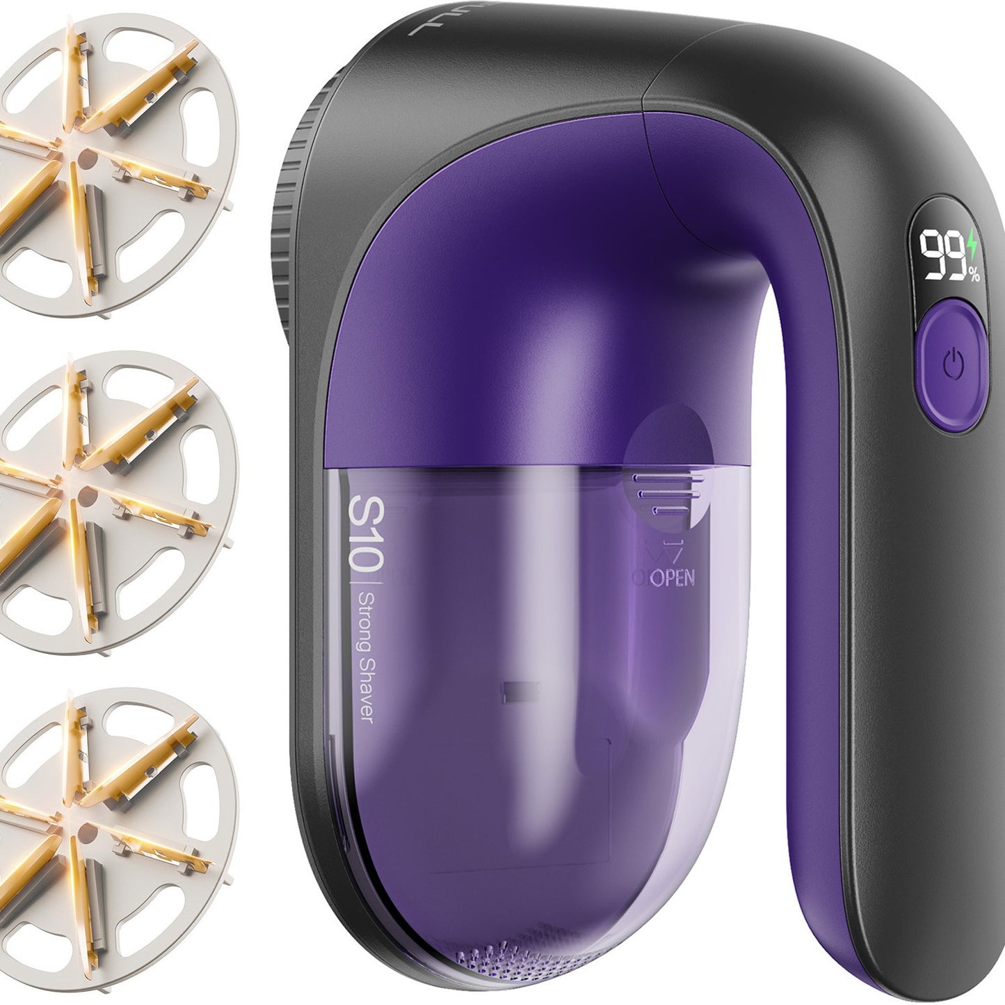 New Cross Border Double Head Hairball Trimmer Shaver Home Rechargeable Sweater Coat USB Hair Remover Ball Remover