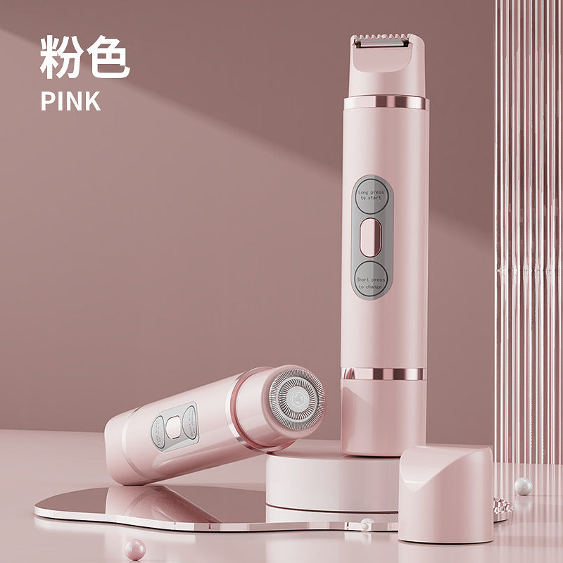 Electric shaver shaver portable gradient electric trim razor shaver for men and women epilator cross-border