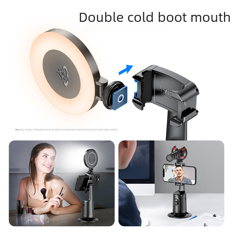 TOKQI's new intelligent AI face recognition 360° mobile phone gimbal P01pro Douyin live selfie gimbal