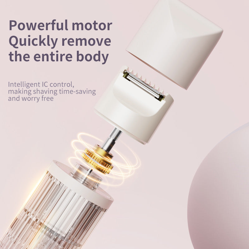 Electric shaver shaver portable gradient electric trim razor shaver for men and women epilator cross-border