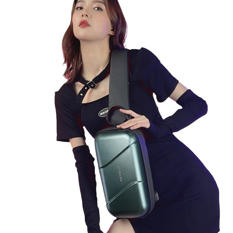 Bags large capacity premium men's shoulder bags business commuter bags multi-functional crossbody bags niche bags wholesale