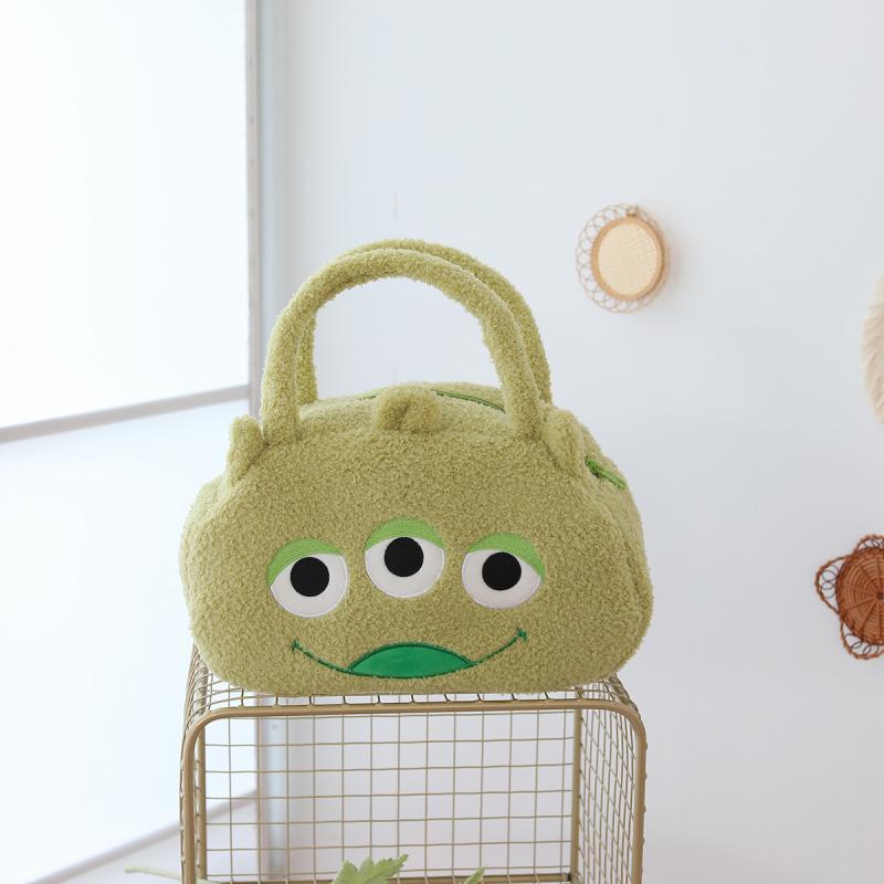 Hot Selling Cartoon Soft Cute One Shoulder Bag Plush Student Handbag Office Worker Storage Women's Large Capacity Crossbody Bag