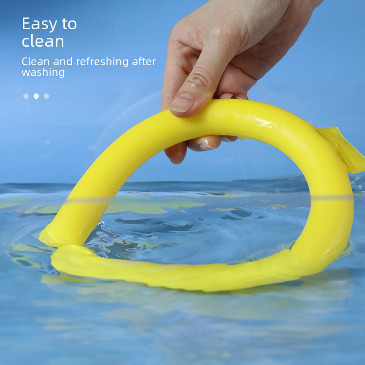 Summer halterneck cooling ring heatstroke artifact, office outdoor sports, physical cooling, heatstroke prevention collar, ice collar