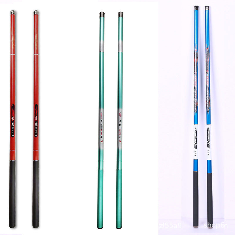 Carbon Hand Rod Stream Rod Rod Rod 5.4m RodSuper Hard Super Light Fishing Rod Hand Rod Crucian Rod