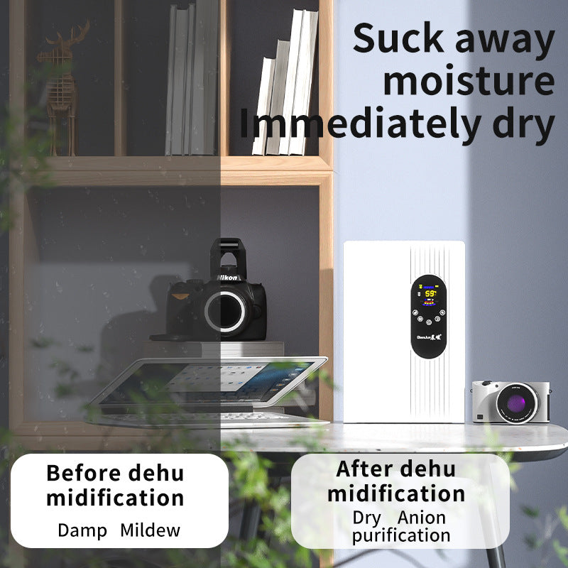 Dehumidifier home dehumidifier silent bedroom basement dehumidifier small moisture absorption dryer dehumidifier