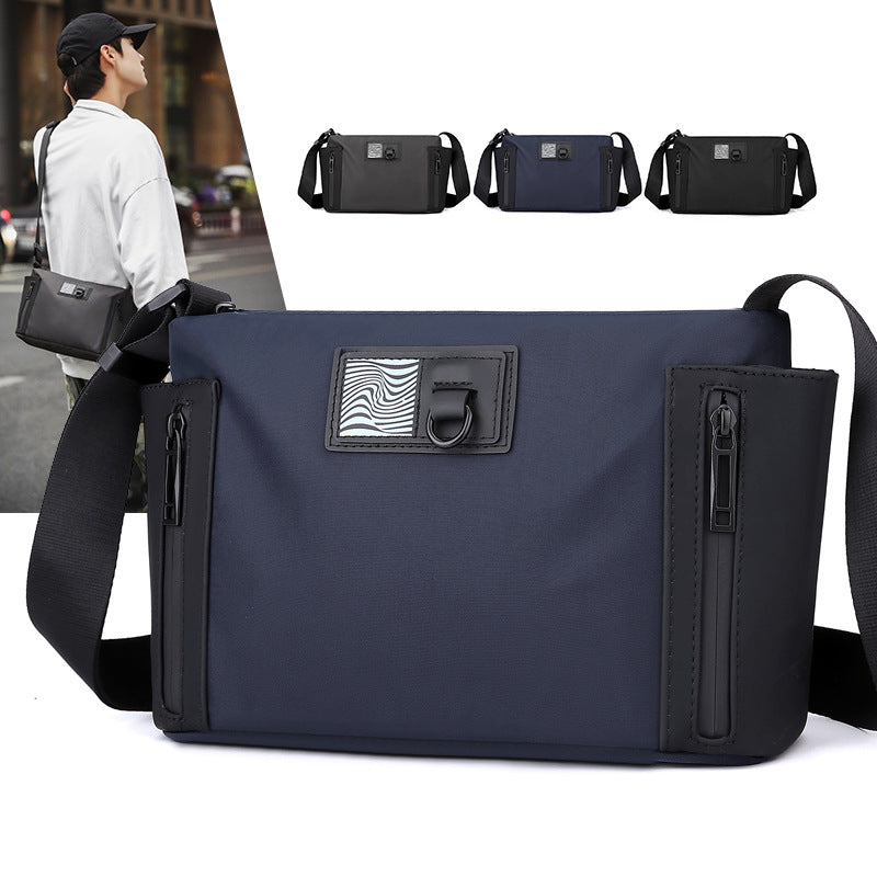 Super cool and functional men's shoulder bag crossbody bag cross-border new men's backpack travel outdoor waterproof shoulder bag