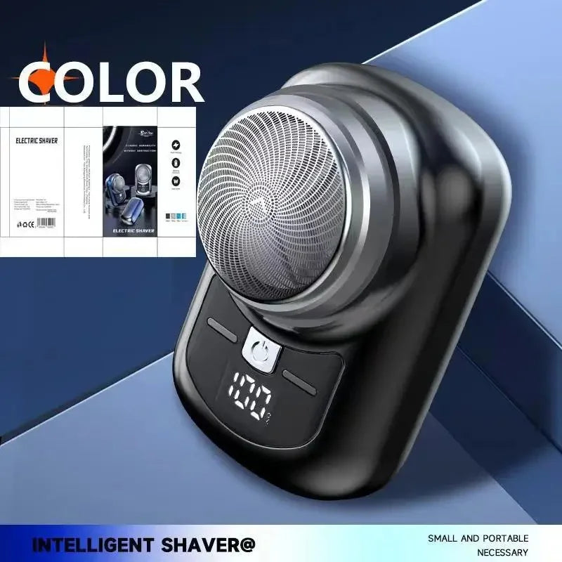 New Electric Shaver Men's Shaver Washable Mini Beard Sharpener Small Portable Rechargeable One Piece Delivery