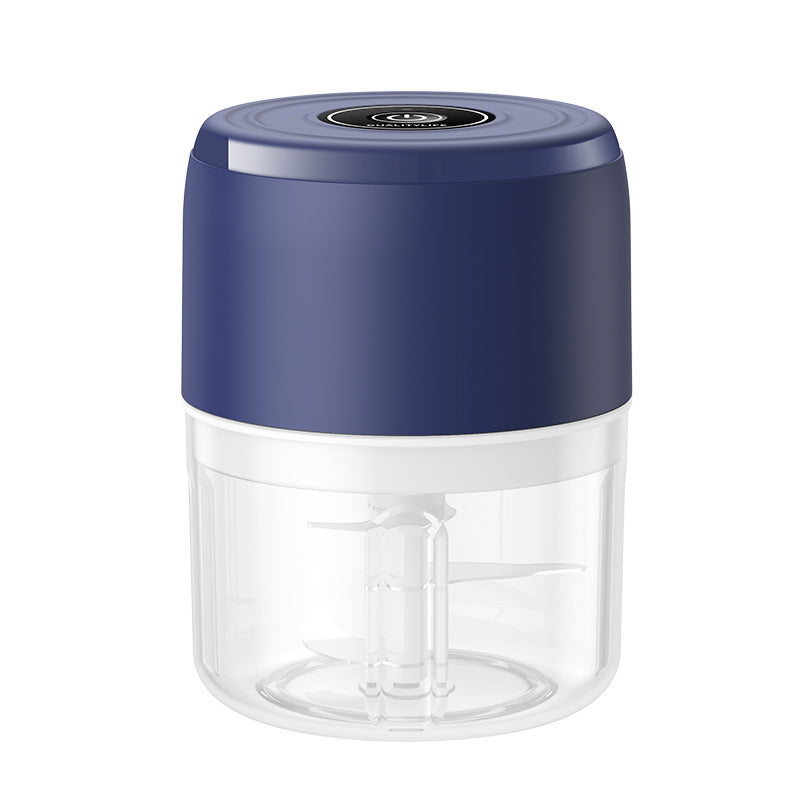 Electric garlic pounder, household garlic press, supplementary food processor, wireless mini garlic mash artifact, garlic mincing machine, cross-border