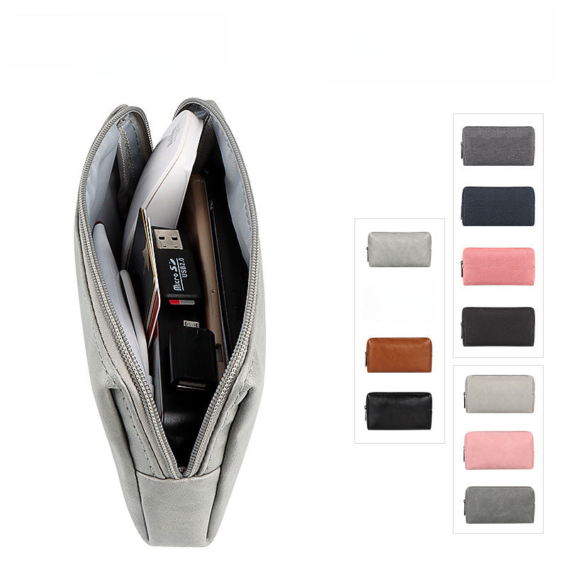 Digital accessories storage bag, mouse data cable, power bank protection bag, U disk shield, headset charger organizing box
