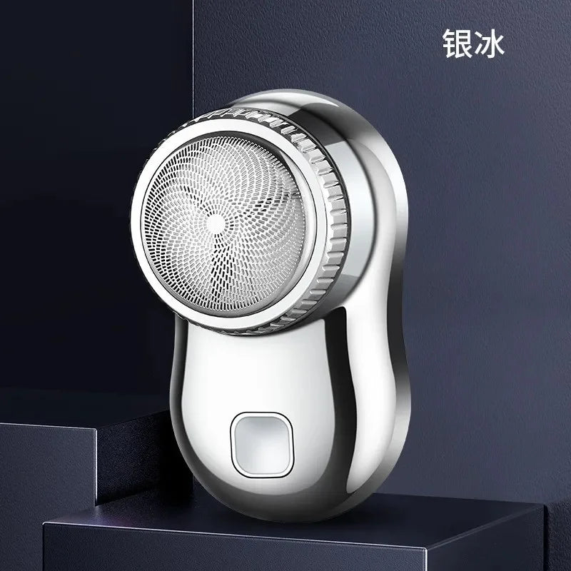 New Electric Shaver Men's Shaver Washable Mini Beard Sharpener Small Portable Rechargeable One Piece Delivery