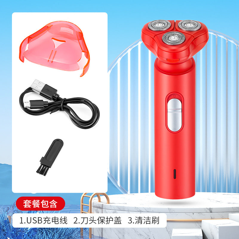 Factory direct razor electric men's multi-functional 3-in-1 full body wash floating popular Internet celebrity razor