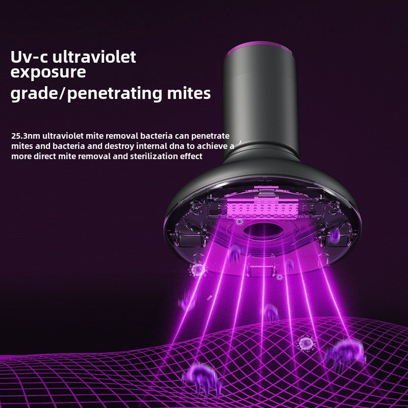 Mites remover, ultraviolet rays on home beds, small sterilization and mite removal artifact, large suction wireless deloader vacuum cleaner
