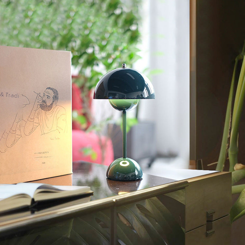 Nordic Danish bud lamp ins wind light luxury retro wedding gift LED everlasting lamp bedroom bedside decorative table lamp