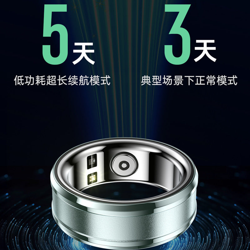 Manufacturer's spot direct Bluetooth heart rate blood oxygen monitoring sports smart ring R3 cross-border popular smart ring