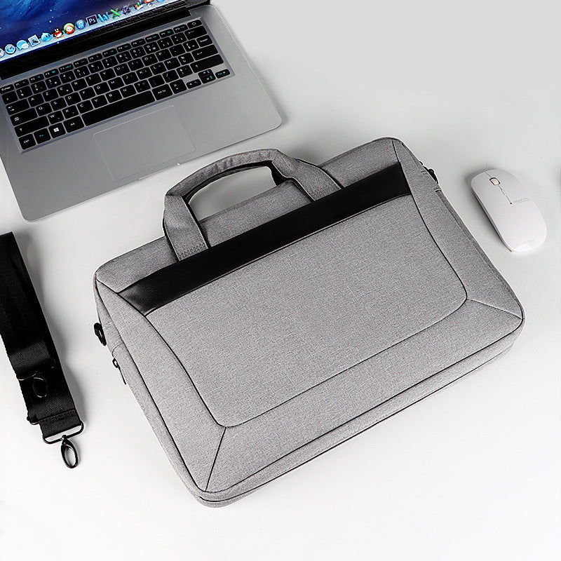 Wholesale Shoulder Laptop Bag Waterproof Briefcase 131415.6 inch Men & Women Can Print Logo