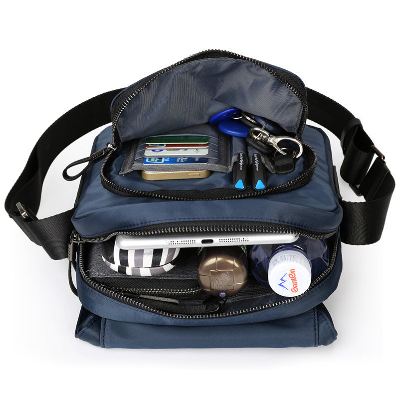 Men's Bags, Oxford Cloth Shoulder Bags, Business Crossbody Bags, Men's Bags, Canvas Crossbody Backpacks, Trendy Brand Factory Direct Sales