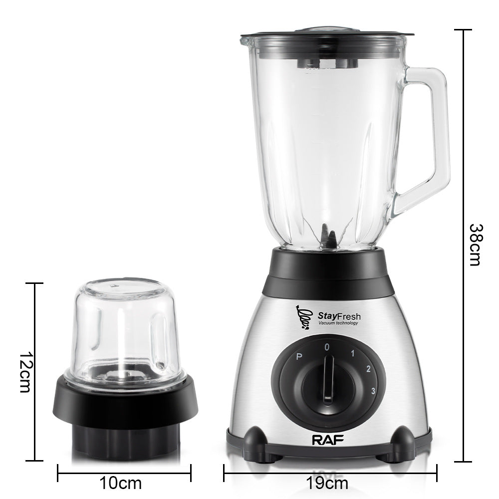 Multi-function juicer, home automatic fruit and vegetable juice machine, blender, glass