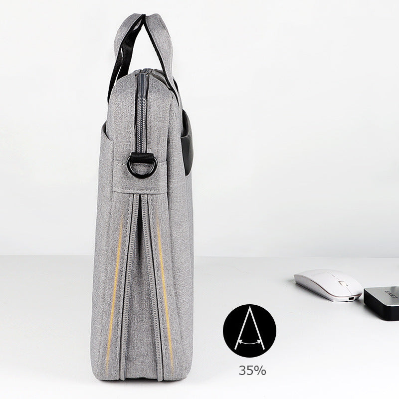Wholesale Shoulder Laptop Bag Waterproof Briefcase 131415.6 inch Men & Women Can Print Logo