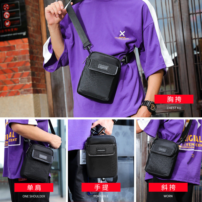 Trendy brand authentic mini mobile phone bag, waterproof outdoor sports crossbody bag, simple and versatile, casual ins-style shoulder bag