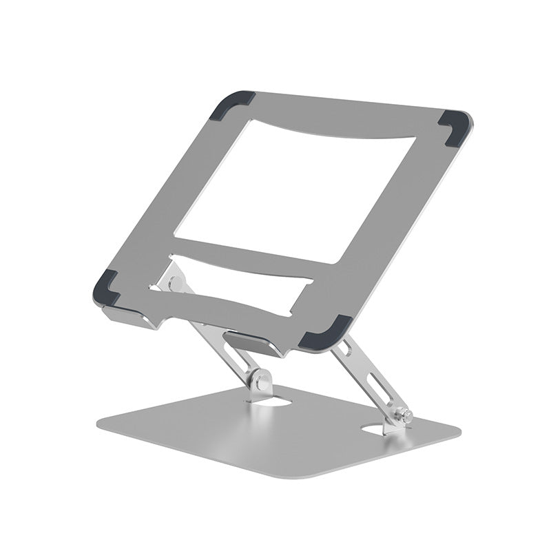 Cross-border laptop heat dissipation computer stand, foldable elevated shelf, multi-functional rotatable portable computer stand